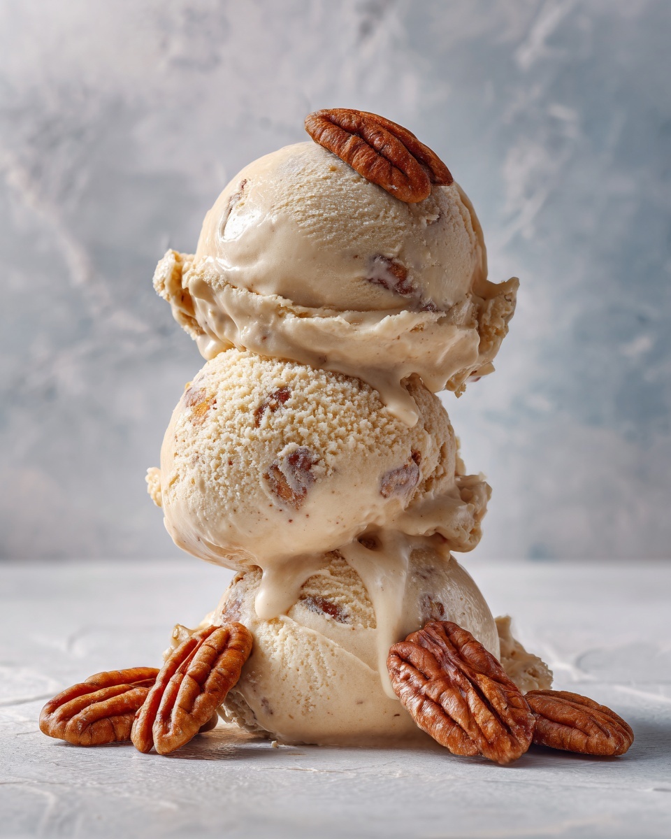 Pumpkin Pecan Frozen Yogurt Recipe - Recipe Image