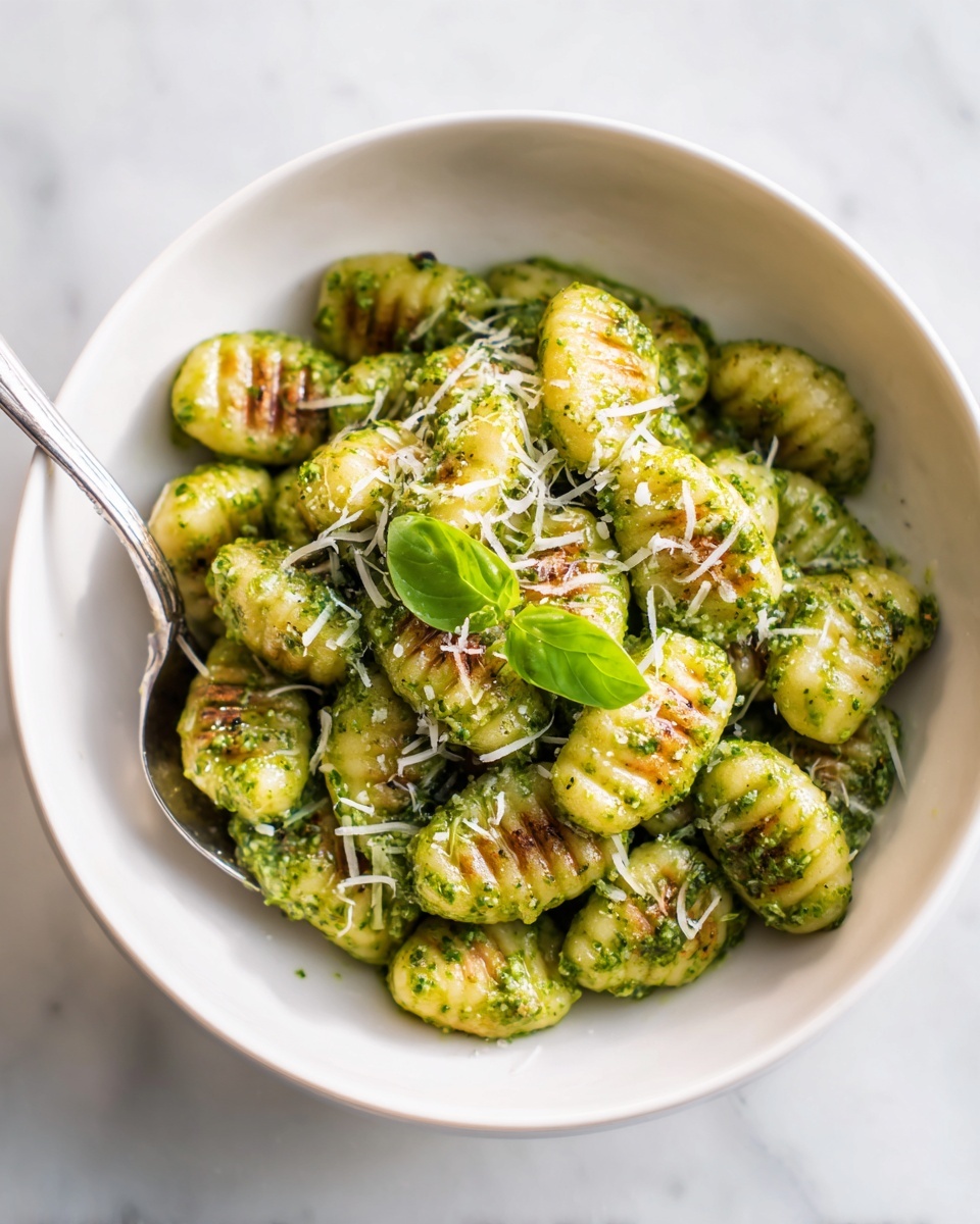 Pesto Gnocchi Recipe - Recipe Image