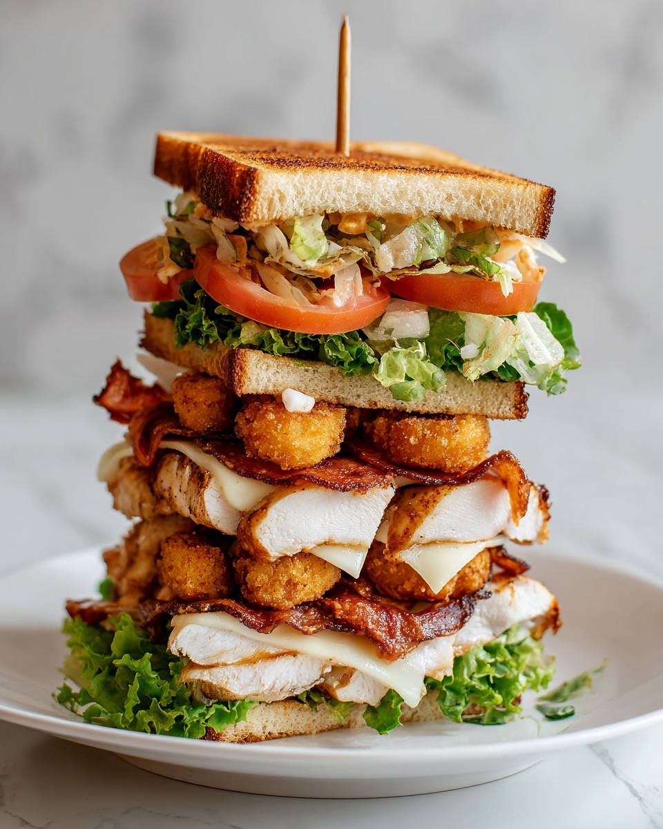 Turkey Club Sandwich Recipe - Recipe Image