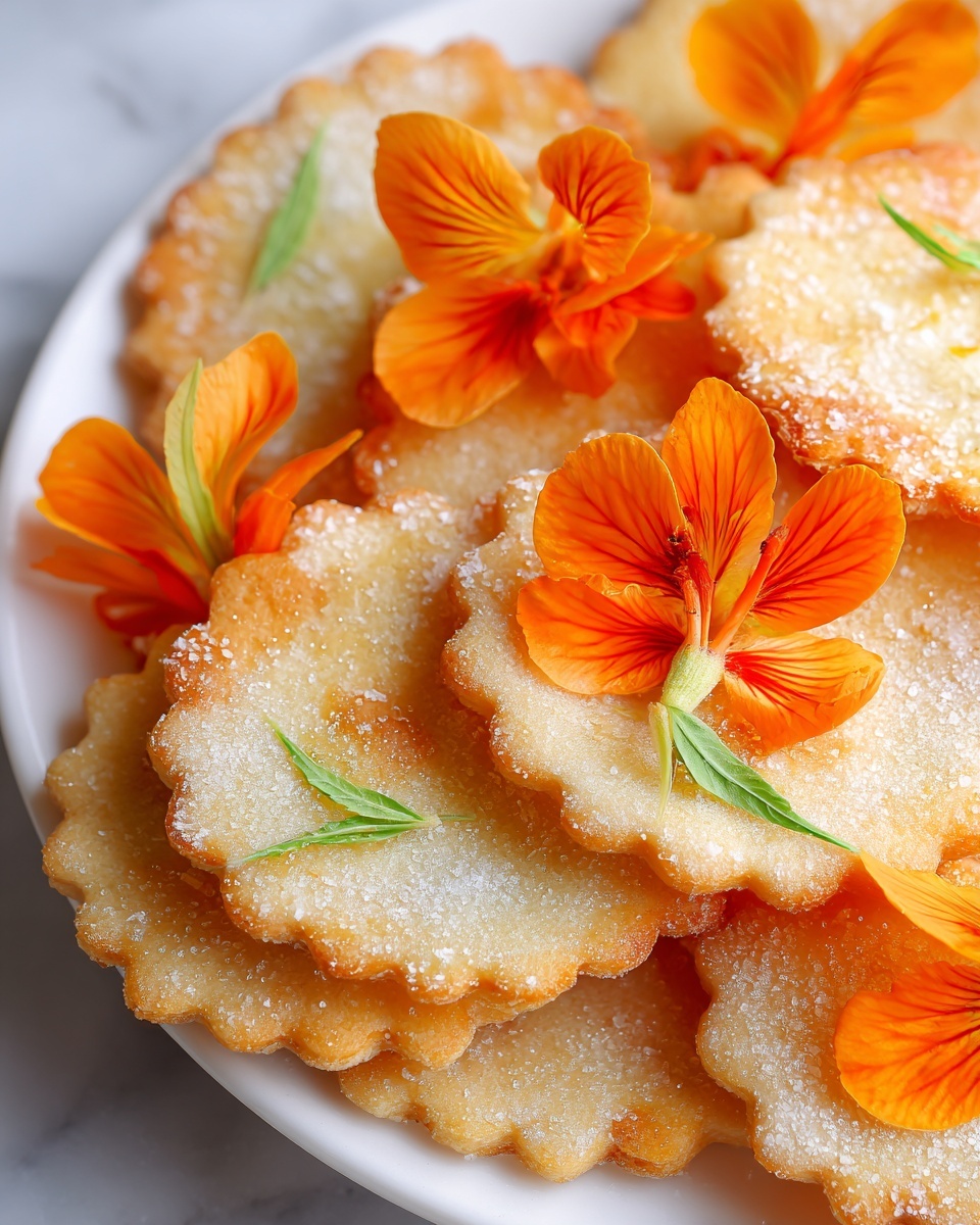 Nasturtium Cookie Recipe - Recipe Image