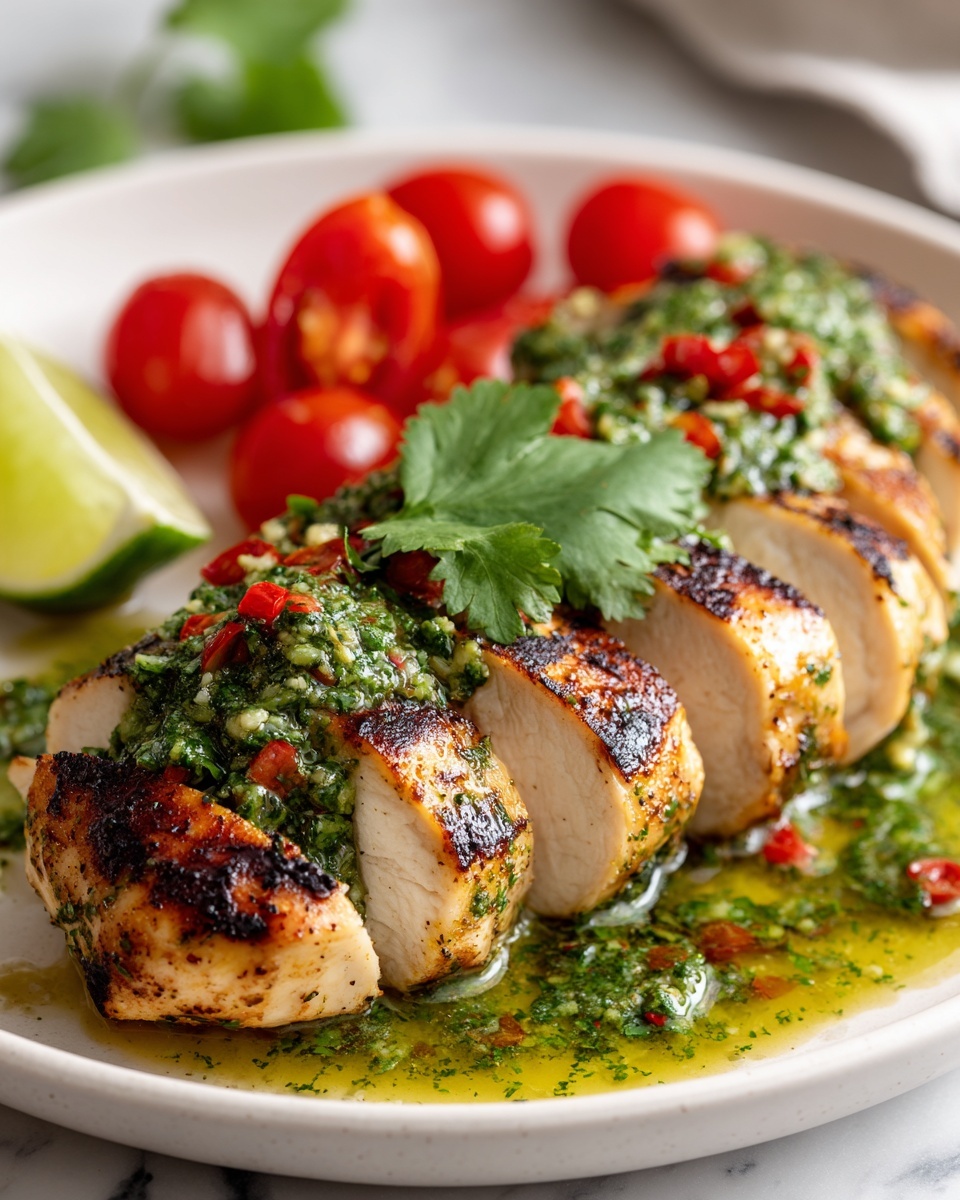Grilled Salsa Verde Chicken Recipe - Recipe Image