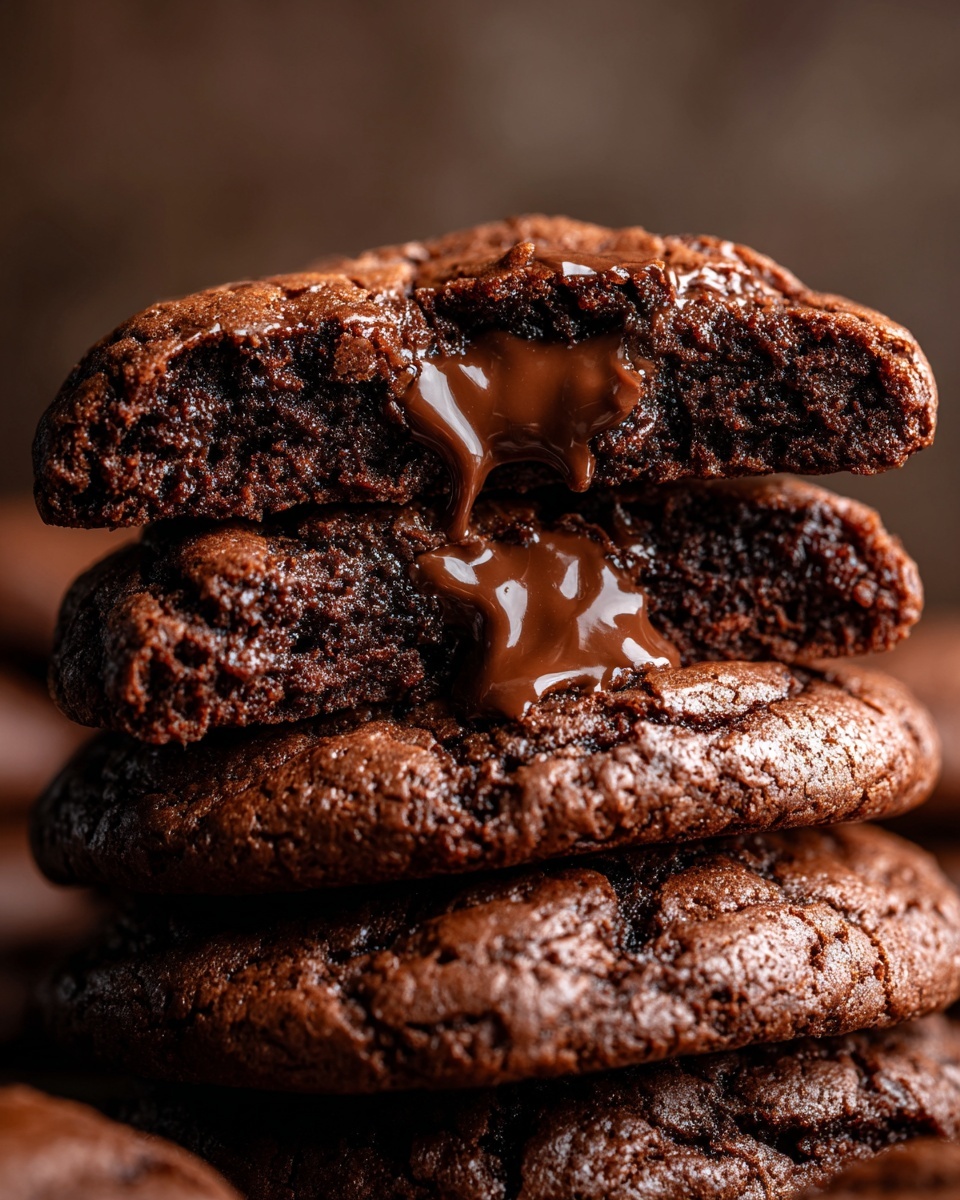 Chocolate Lava Brownie Cookies Recipe - Recipe Image