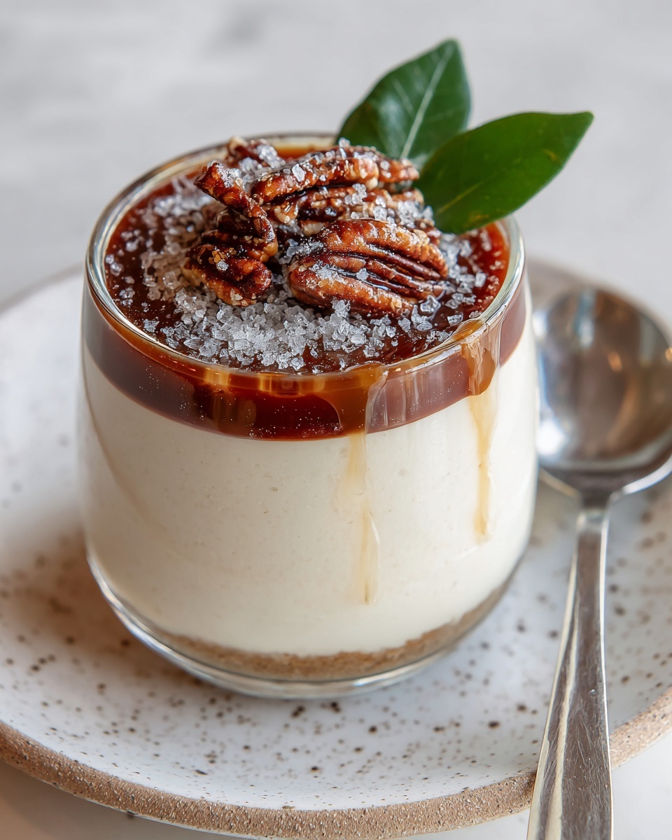Salted Caramel Panna Cotta Recipe - Recipe Image