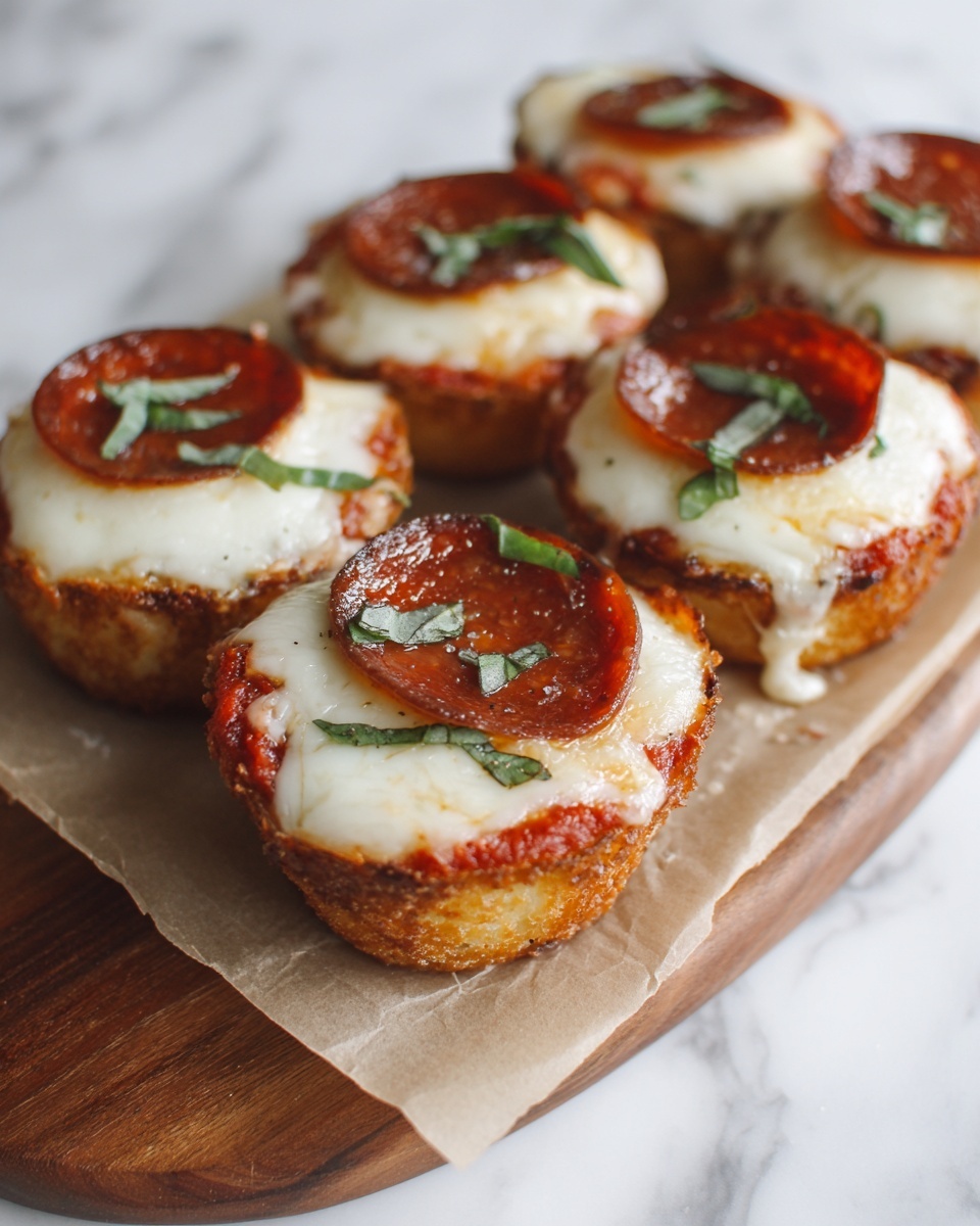 Delicious Pepperoni Mini Pizzas Recipe - Recipe Image