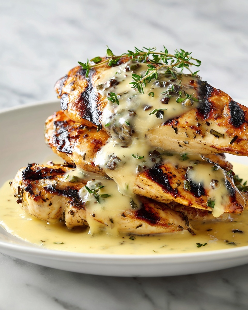 Chicken in Boursin Garlic Herb Cream Sauce Recipe - Recipe Image