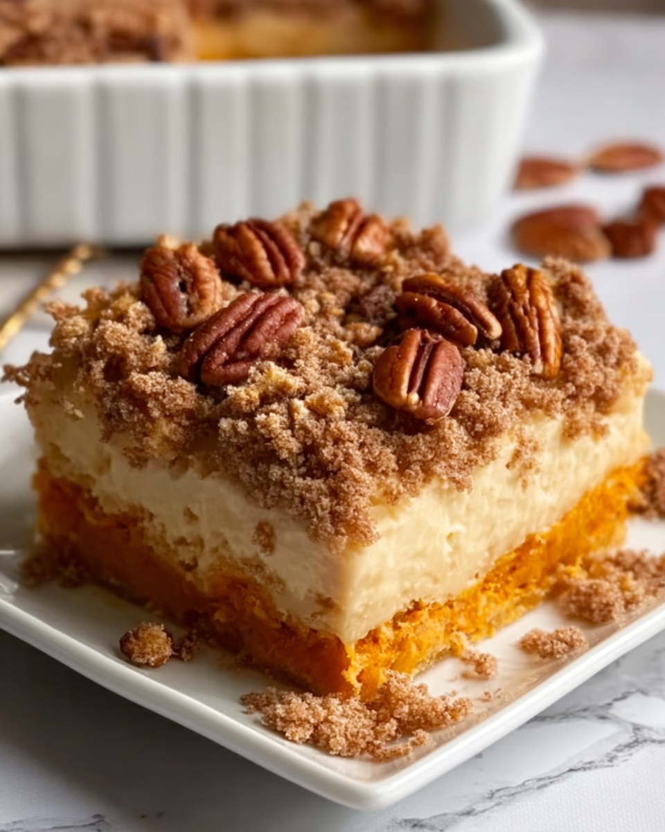 Sweet Potato Casserole with Pecan Topping Recipe - Recipe Image