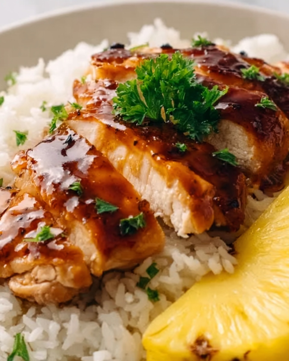 Teriyaki Chicken with Pineapple Recipe - Recipe Image