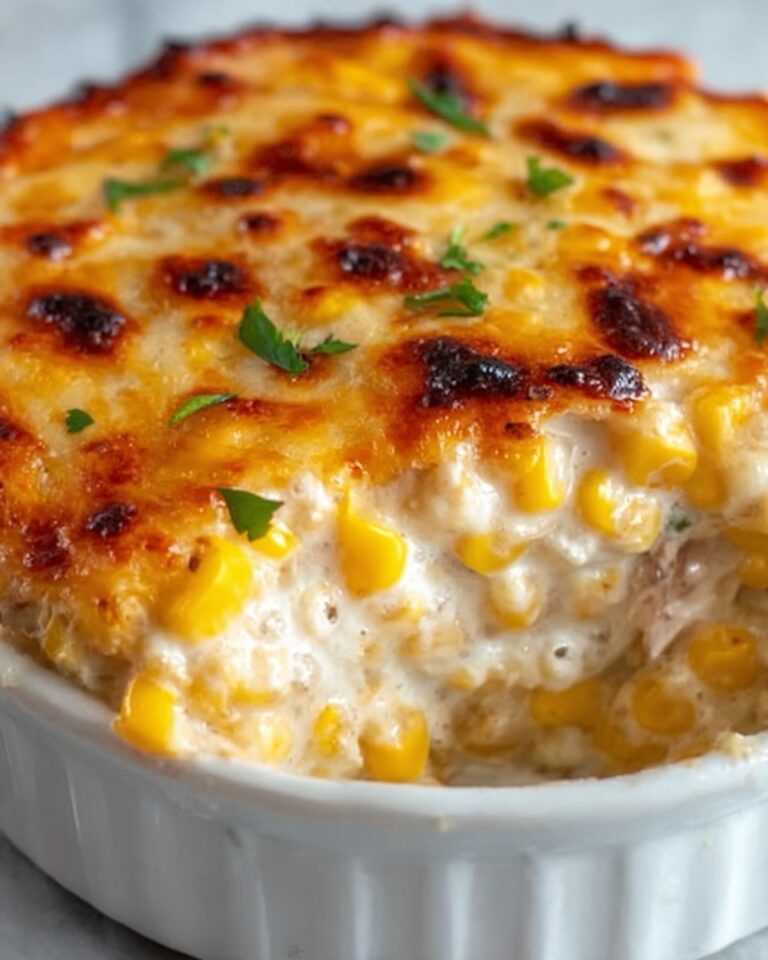 Cheesy Cream Cheese Corn Casserole Recipe