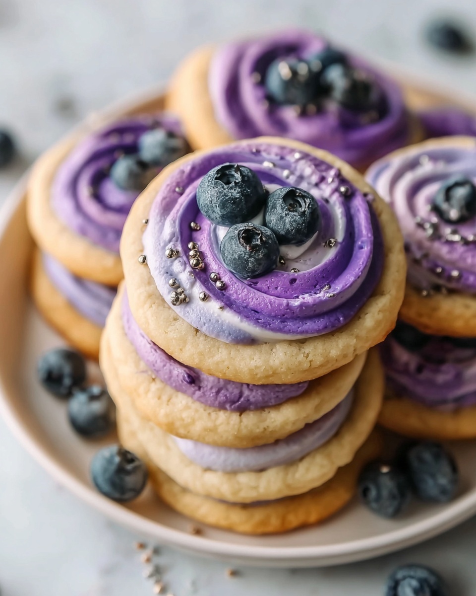 Blueberry Whirlwind Cookies Recipe - Recipe Image