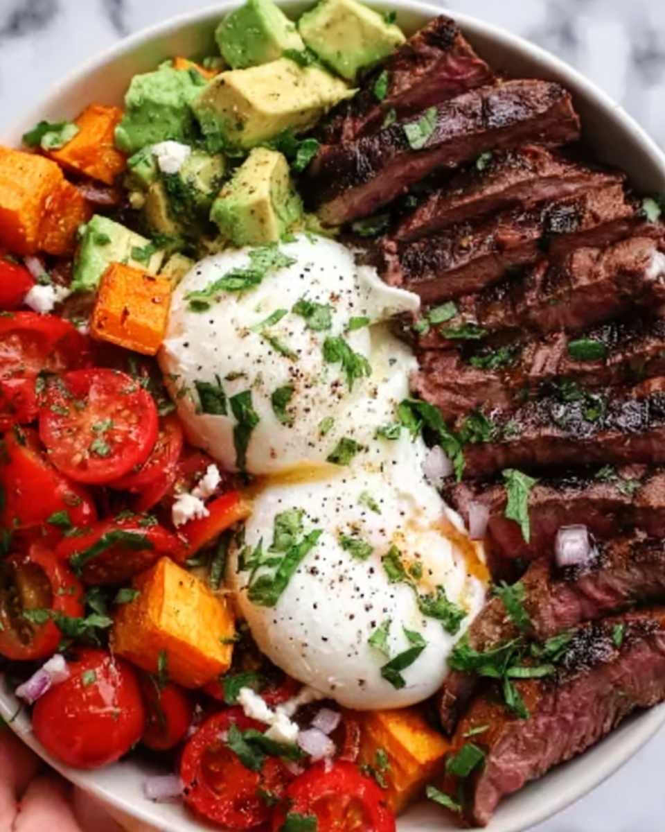 Mediterranean Steak Bowls Recipe - Recipe Image