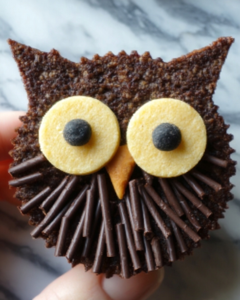 Non-Spooky Black Cat Cupcakes Recipe - Recipe Image