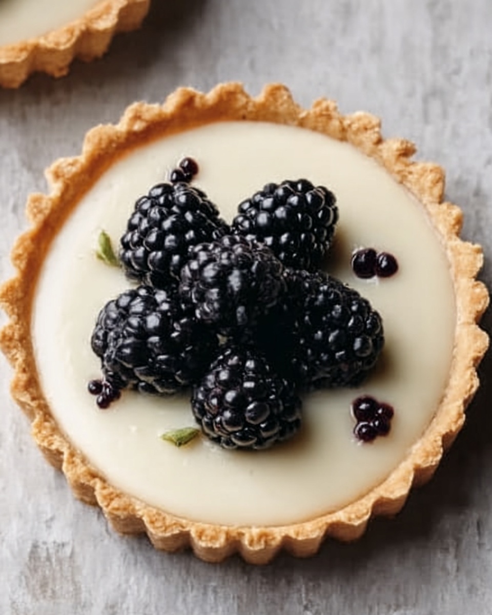 Earl Grey Panna Cotta Tarts Recipe - Recipe Image
