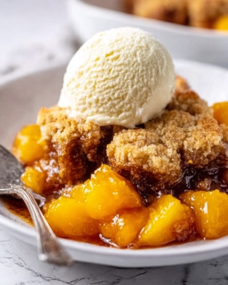 Easy Peach Cobbler Recipe