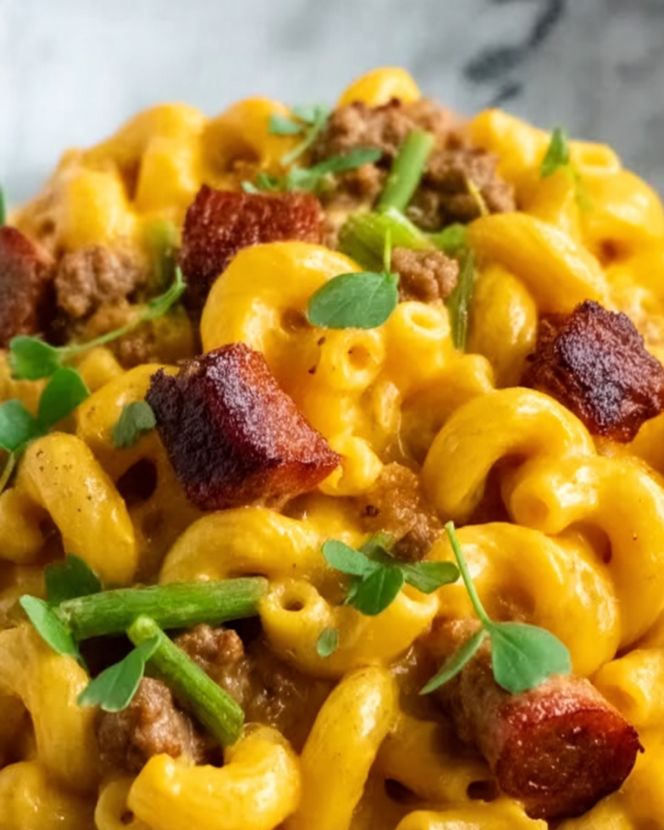 Loaded Chili Cheese Dog Pasta Recipe - Recipe Image