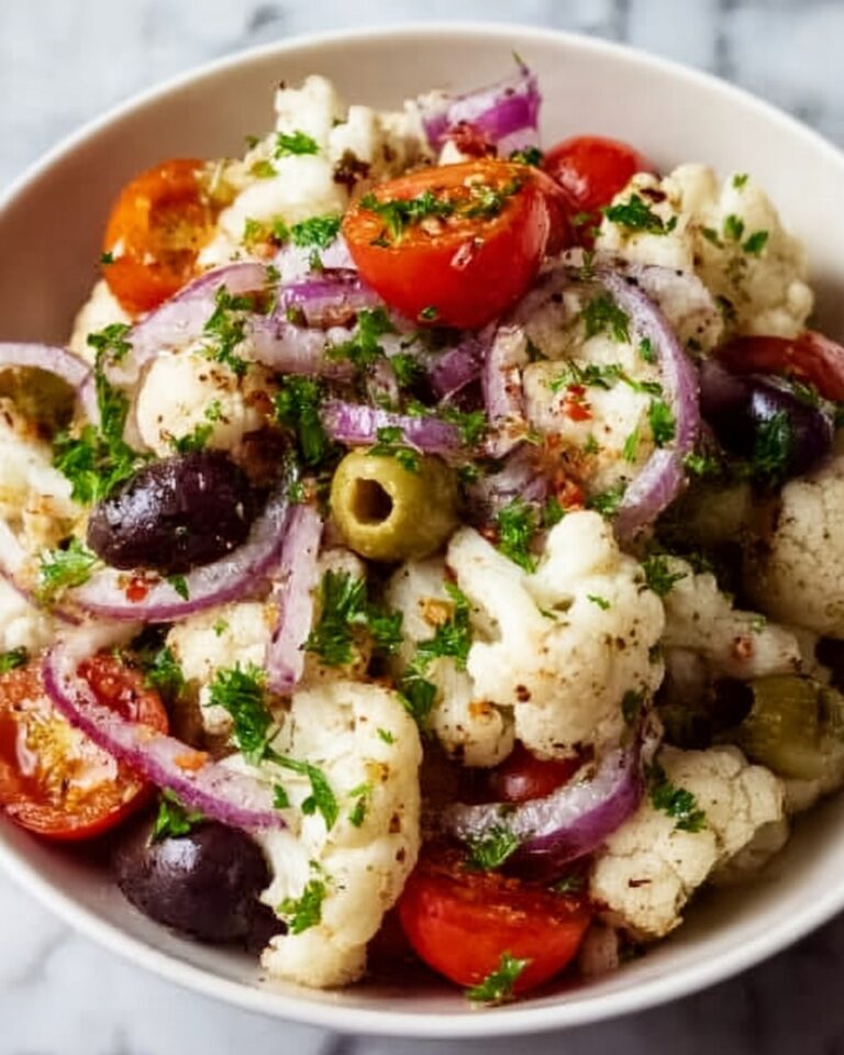 Sicilian Cauliflower Salad Recipe