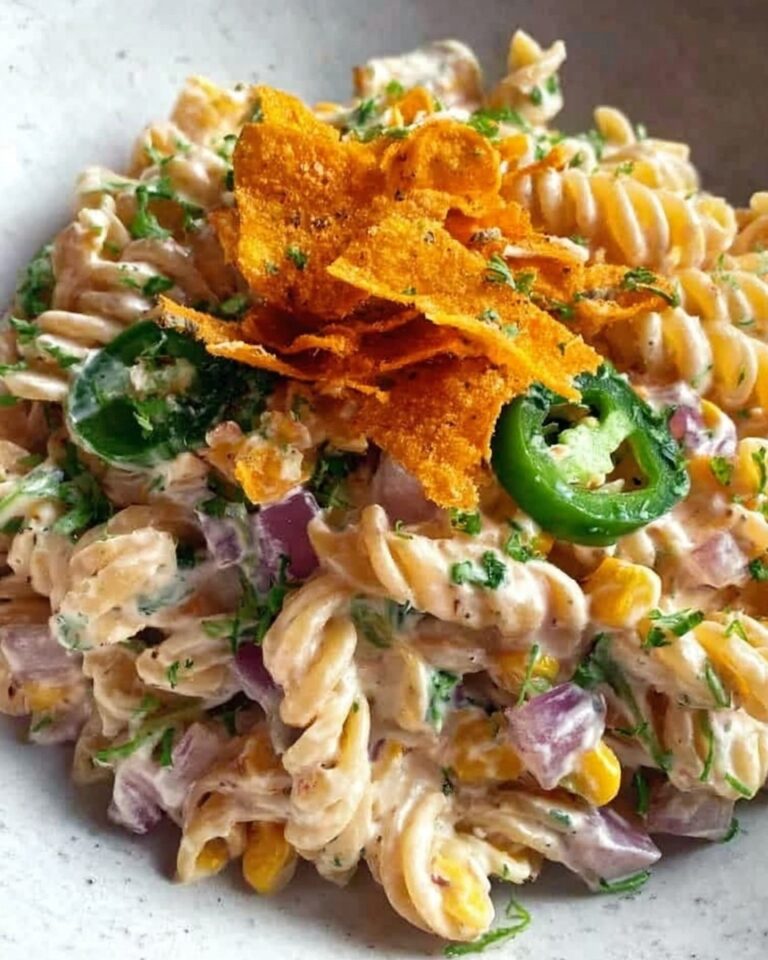 Cheesy Jalapeño Popper Pasta Salad Recipe