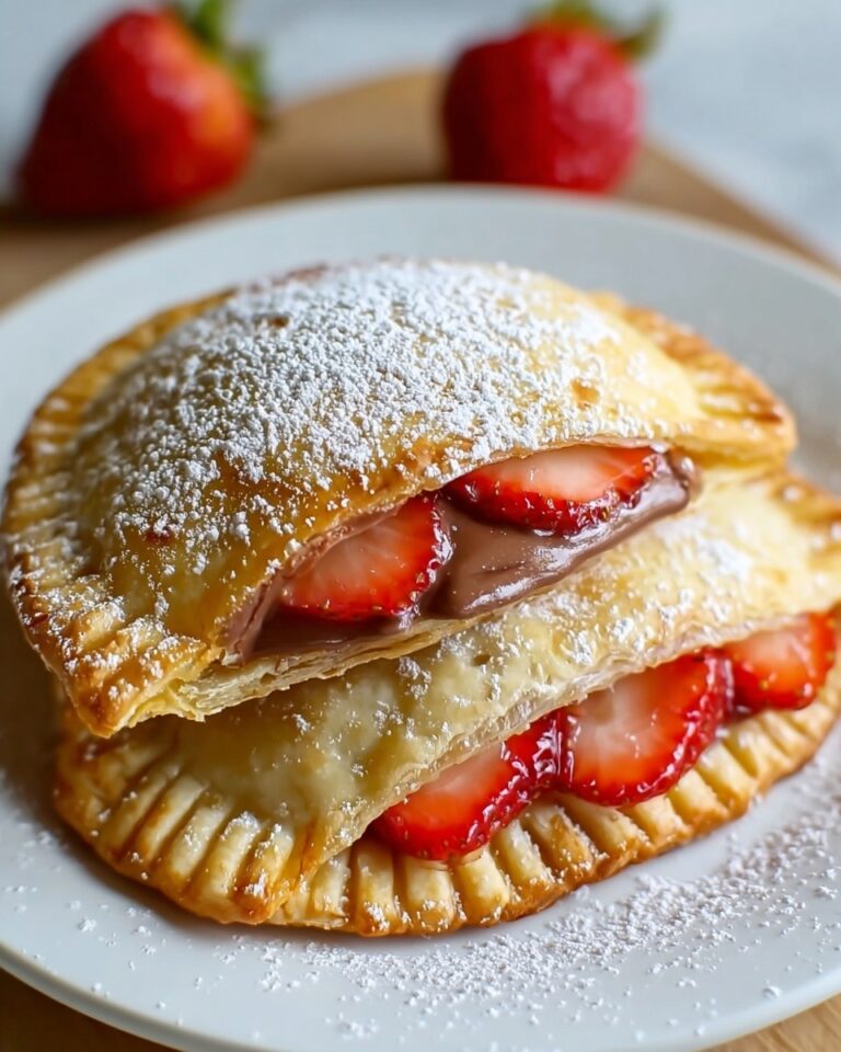 Strawberry Nutella Hand Pies Recipe