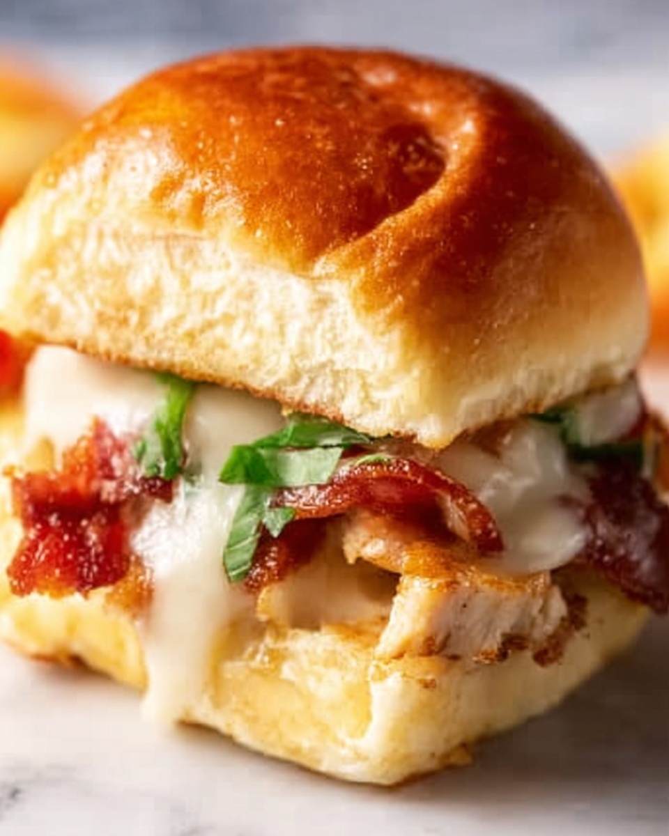 Kentucky Hot Brown Sliders Recipe - Recipe Image