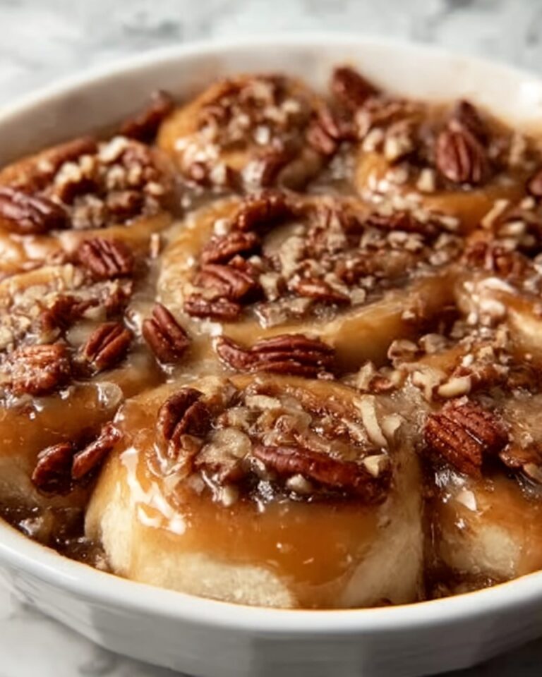 Apple Pecan Cinnamon Roll Bake Recipe