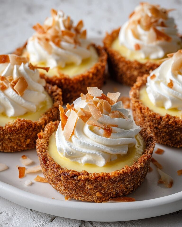 Mini Coconut Cream Pies Recipe