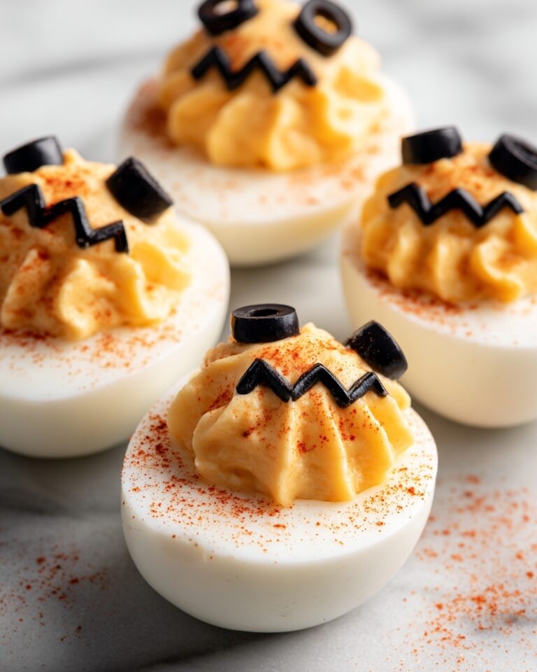 Halloween Deviled Eggs: A Spooky Twist on a Classic Appetizer Recipe