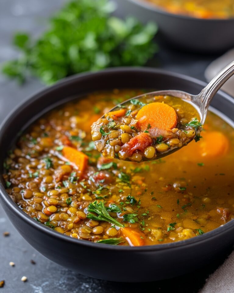 Italian Lentil Soup (Zuppa di Lenticchie) Recipe