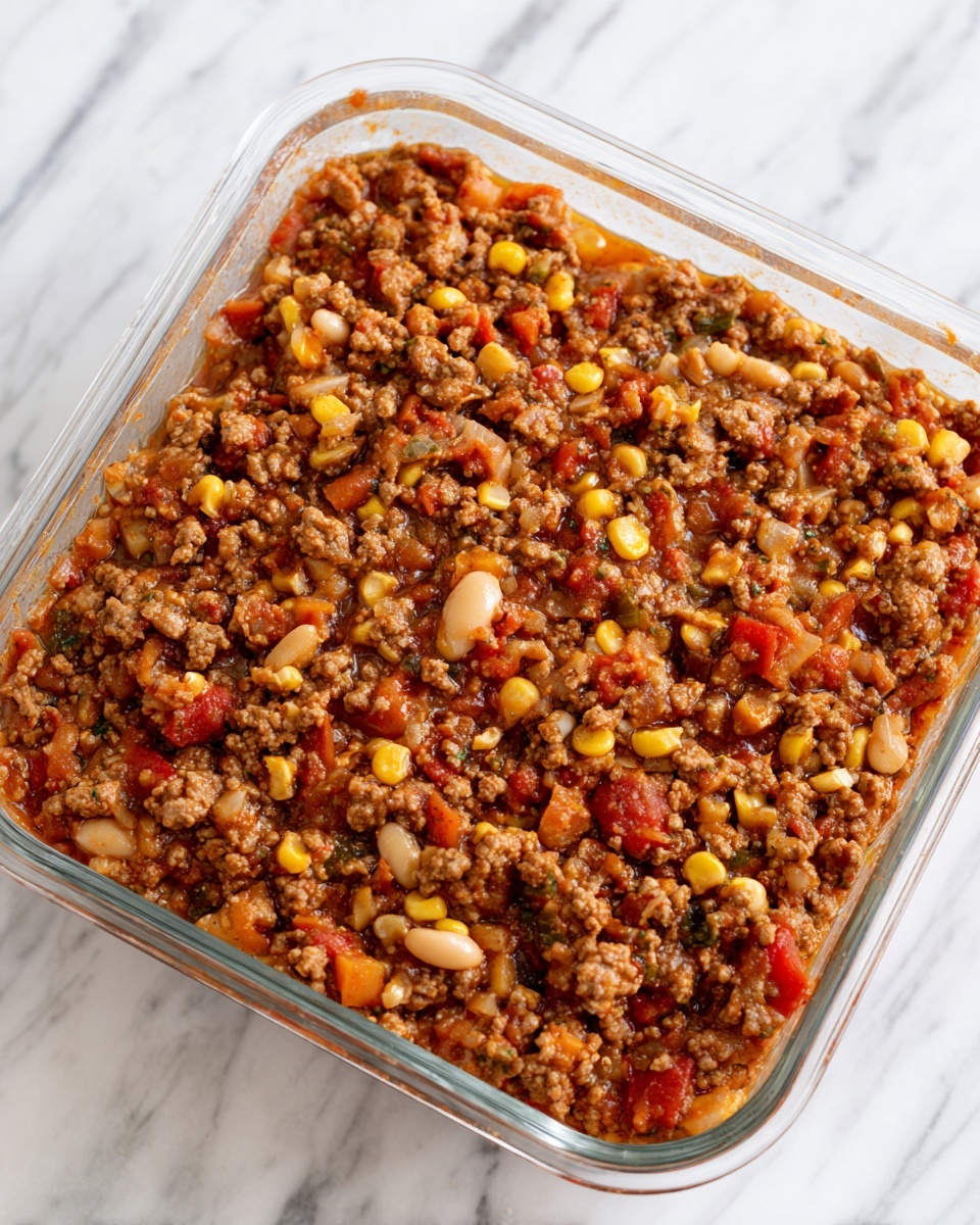 Baked Beans & Ground Beef Casserole Recipe - Recipe Image