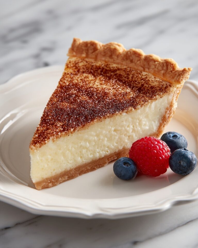 Egg Custard Pie Recipe
