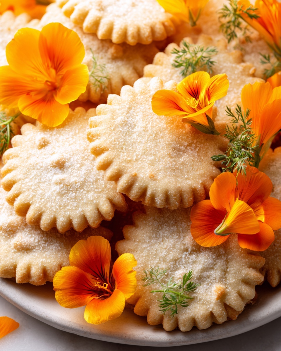 Nasturtium Cookie Recipe - Recipe Image