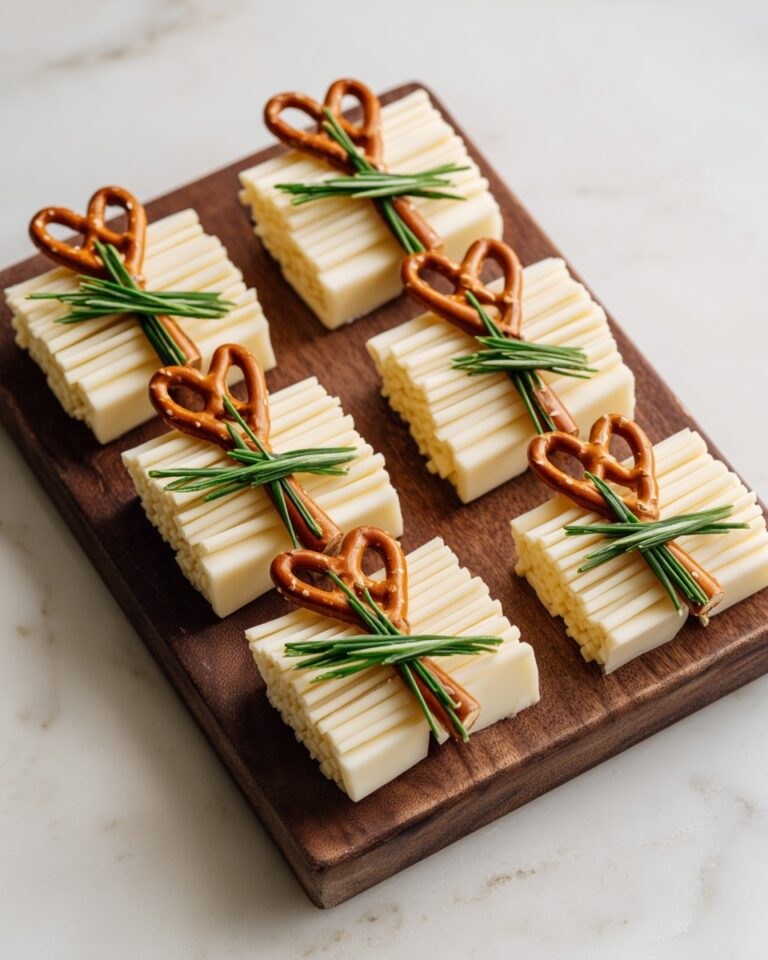 Cheesy Witches Pretzel Broomsticks Recipe