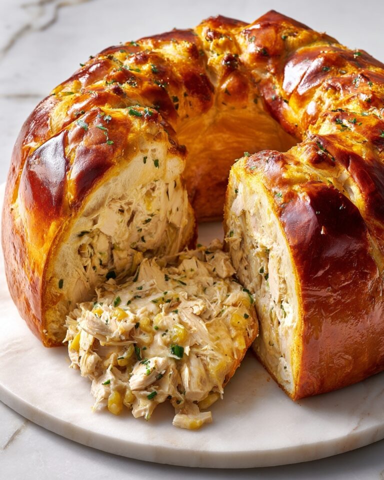 Delicious Chicken Alfredo Monkey Bread Recipe