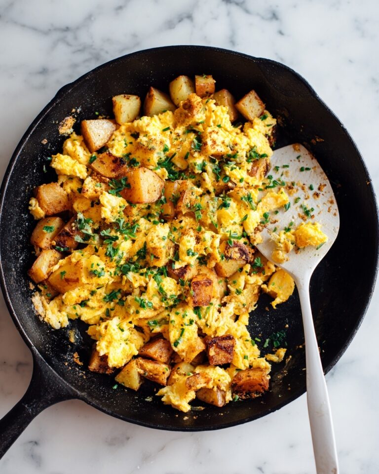Potato Egg Scramble Recipe
