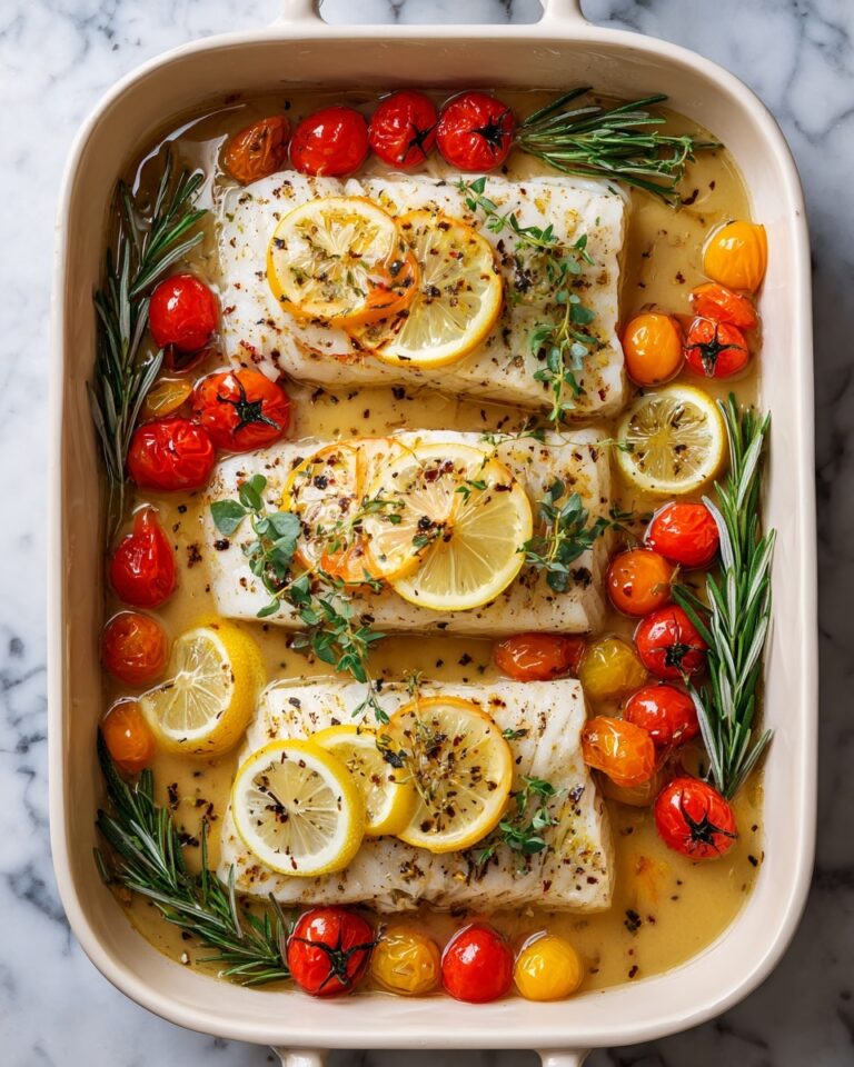 Easy Mediterranean Baked Fish Recipe