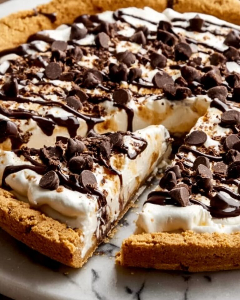 Deep Dish Cookie Dough Cheesecake Pizza Recipe
