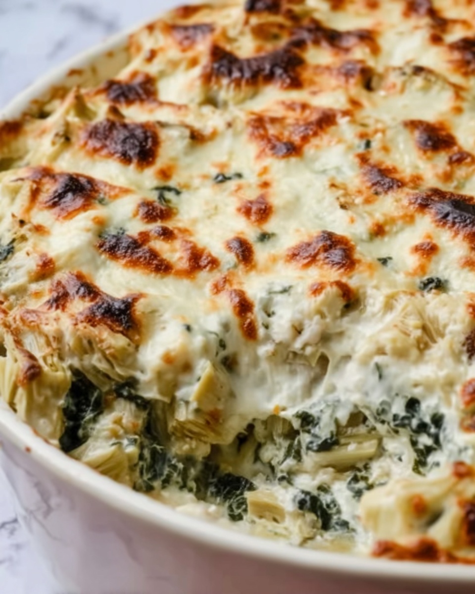 Spinach Artichoke Dip: A Creamy, Irresistible Party Favorite Recipe - Recipe Image