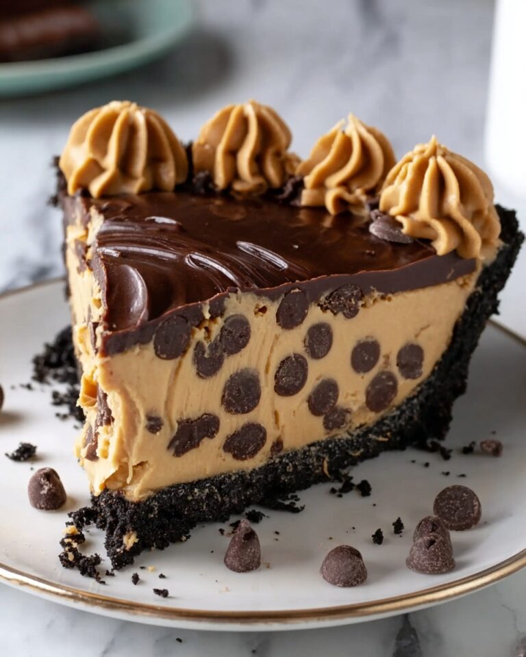 Chocolate Peanut Butter Temptation Pie Recipe