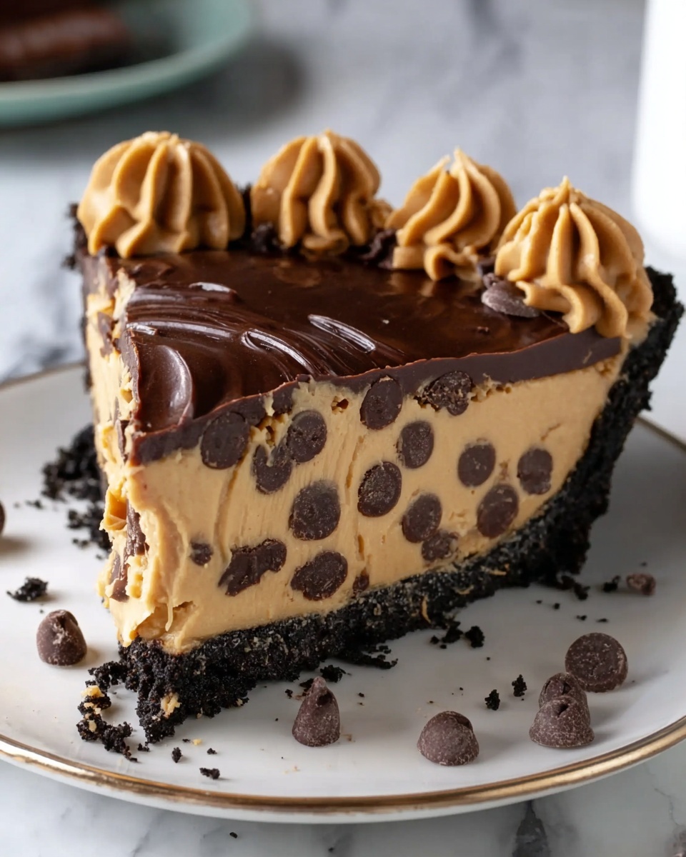 Chocolate Peanut Butter Temptation Pie Recipe - Recipe Image