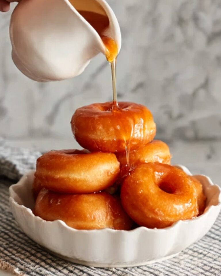Canned Biscuit Glazed Doughnuts Recipe