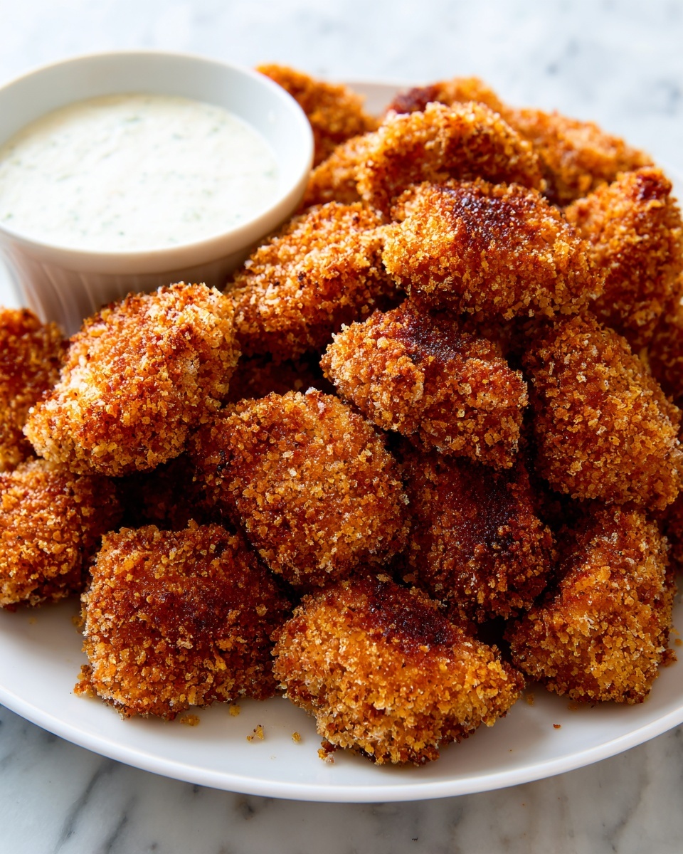 Air-Fryer Sweet Potato-Crusted Chicken Nuggets Recipe - Recipe Image