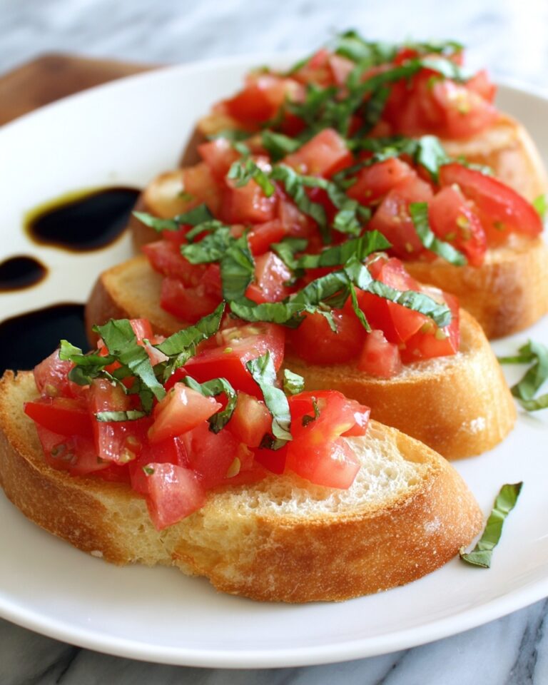 Easy Bruschetta Recipe