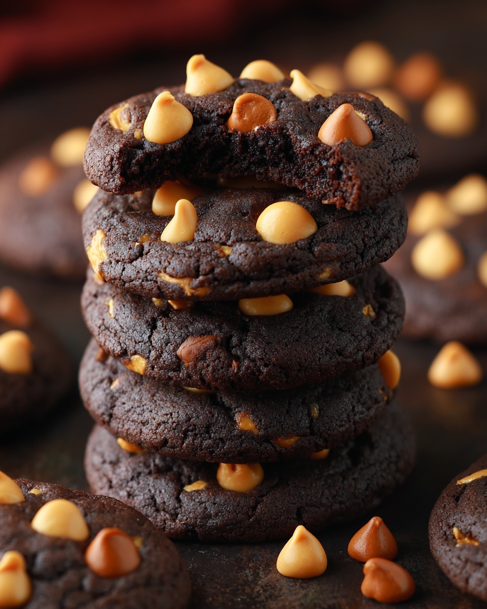 Chocolate Peanut Butter Chip Cookies Recipe - Recipe Image