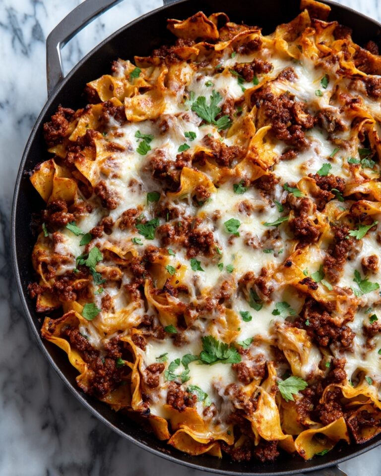 One-Skillet Cheesy Beef and Macaroni Recipe