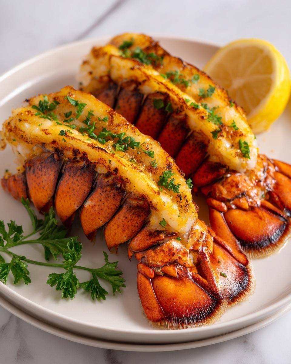 Easiest Broiled Lobster Tails Recipe - Recipe Image