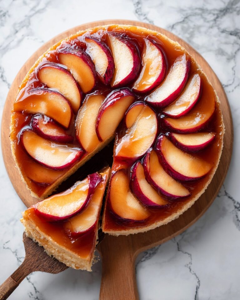 Brown Butter Apple Upside Down Cake Recipe