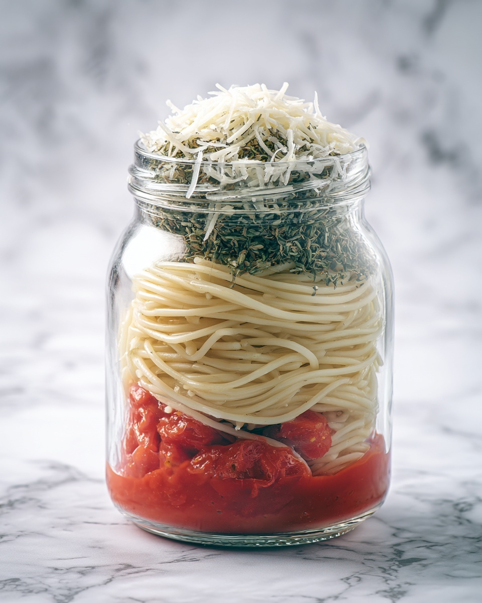 Mason Jar Instant Ramen Noodles with Veggies and Protein Recipe - Recipe Image