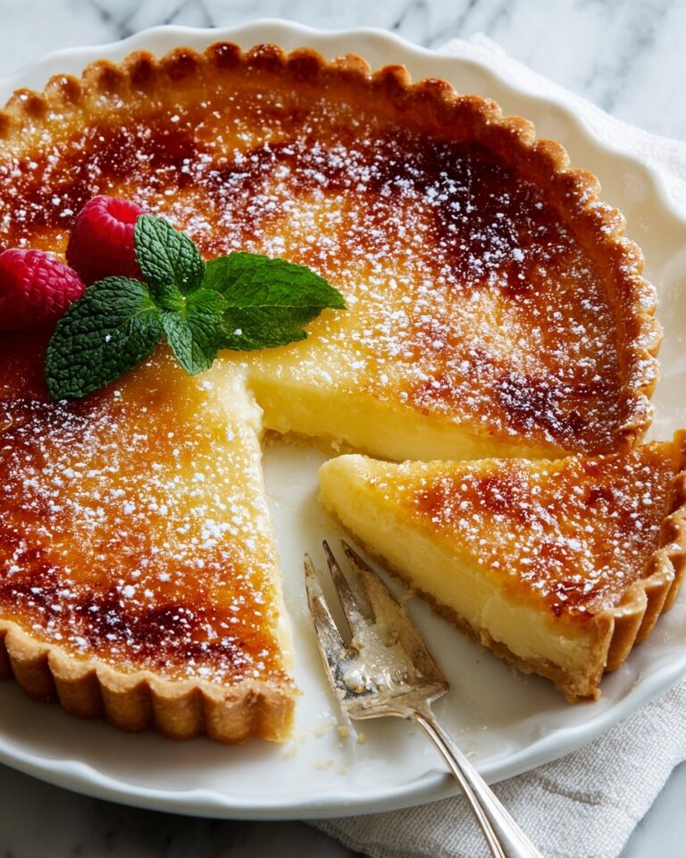 Authentic French Crème Brûlée Tart Recipe