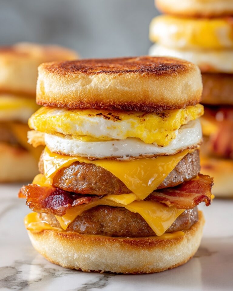Homemade McGriddle Breakfast Sandwiches Recipe