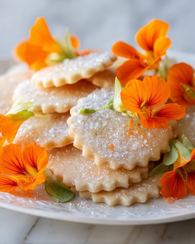 Nasturtium Cookie Recipe