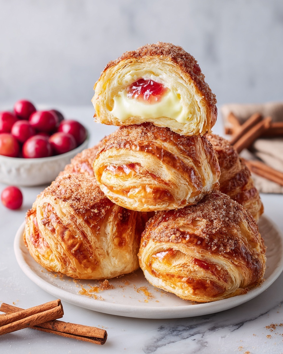 Cherry Cheesecake Egg Rolls Recipe - Recipe Image