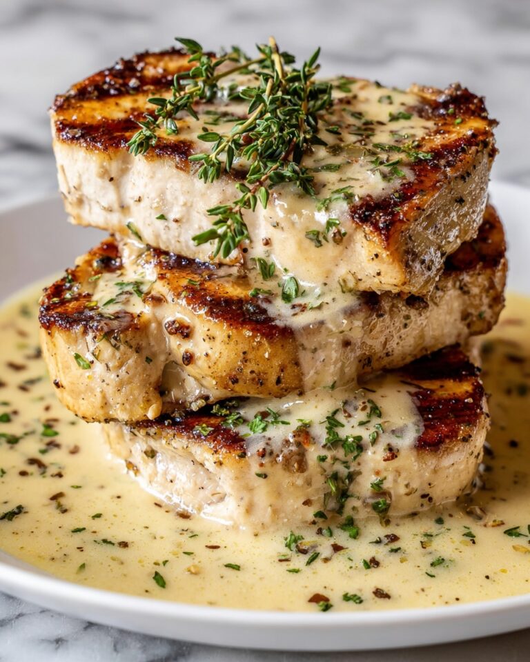 Chicken in Boursin Garlic Herb Cream Sauce Recipe